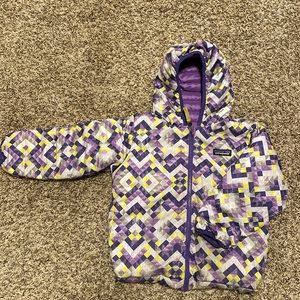 Used girl’s reversible Patagonia jacket